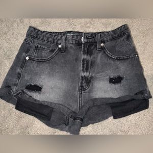 Wild Fable Black Jean Shorts